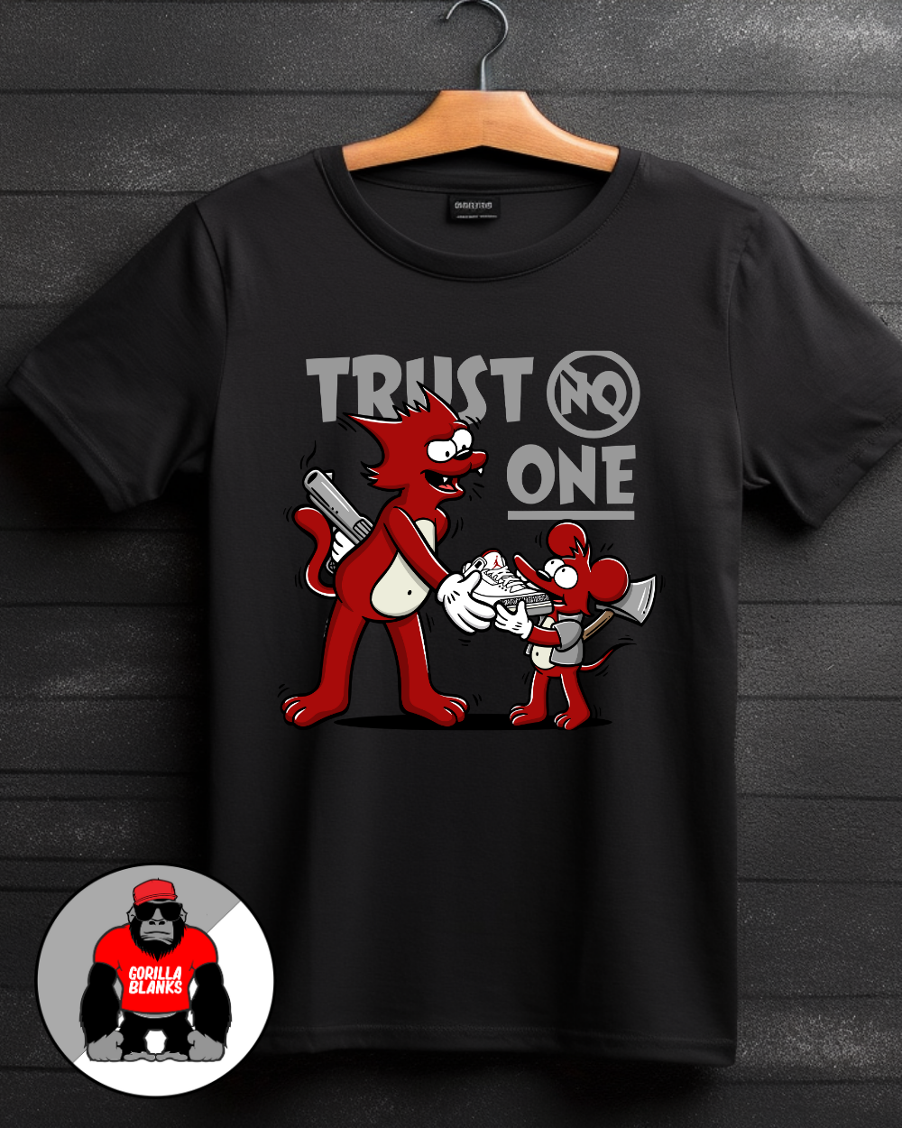 Ready to Press Transfer-Streetwear- Trust No One
