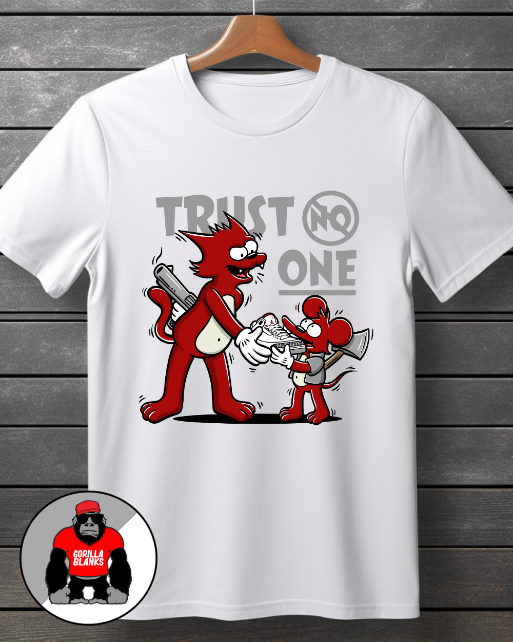 Ready to Press Transfer-Streetwear- Trust No One