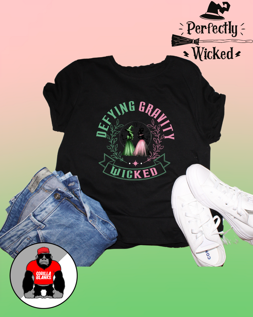 Ready to Press Transfer- Movies-Wicked -Defying Gravity