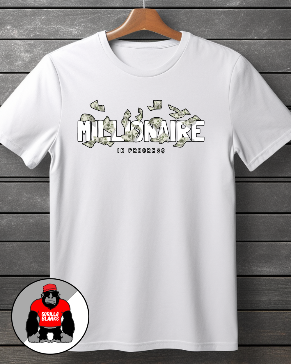 Ready to Press Transfer-Streetwear-Millionaire in Progress