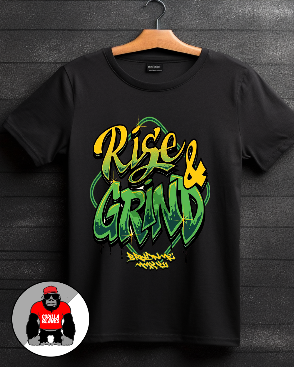 Ready to Press Transfer- Streetwear- Rise & Grind