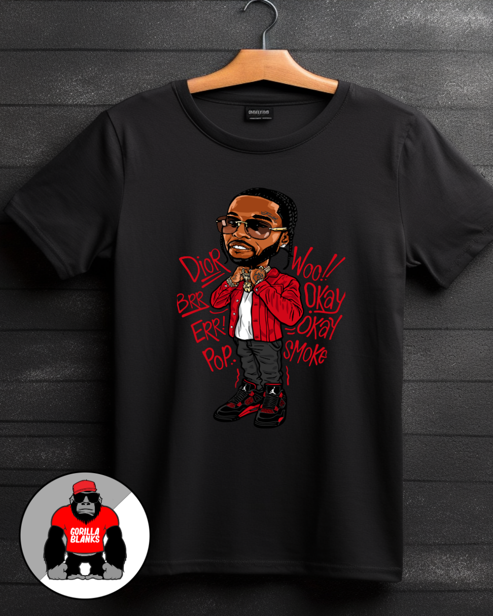 Ready to Press Transfer-Streetwear-Pop Smoke