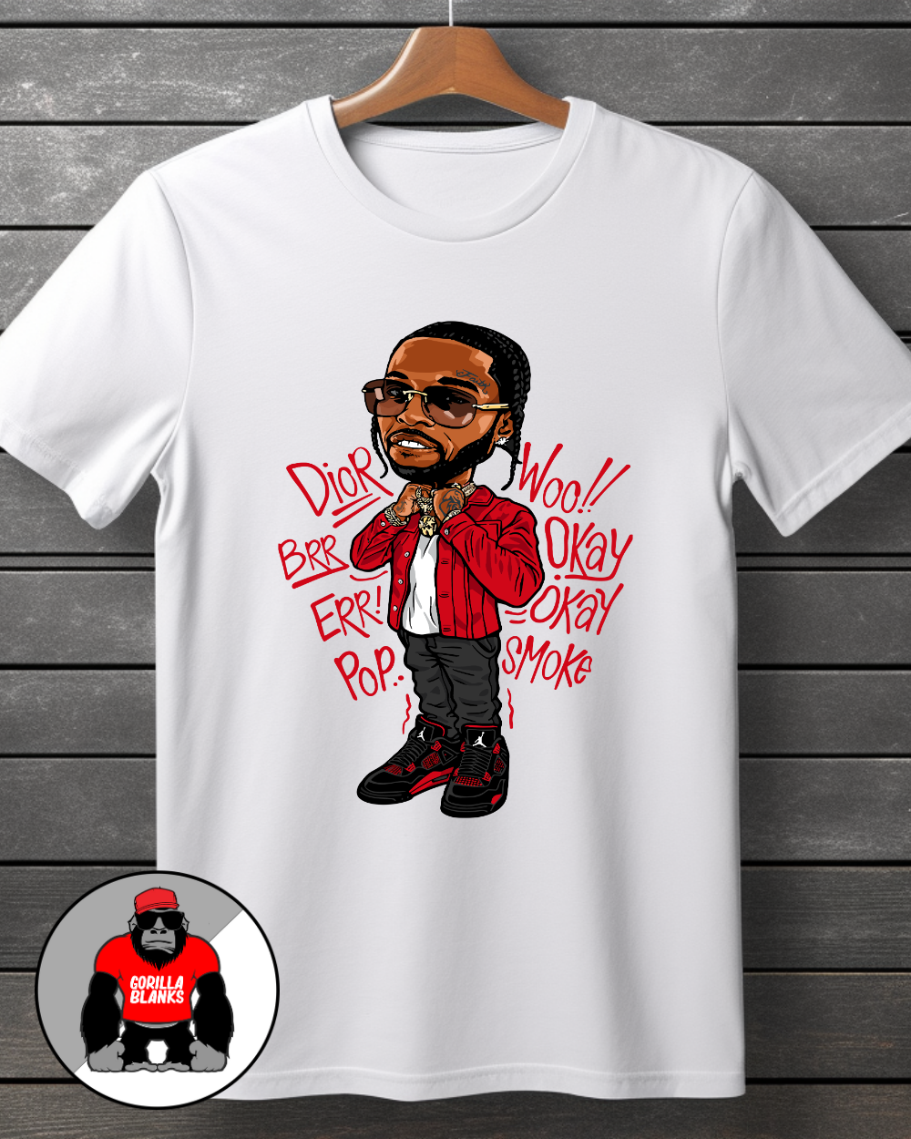 Ready to Press Transfer-Streetwear-Pop Smoke