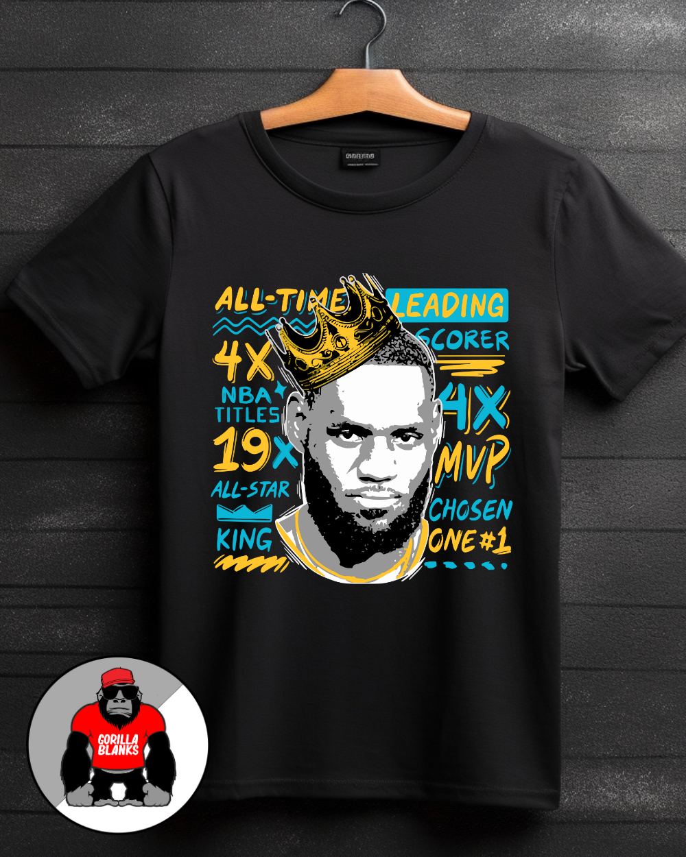 Ready to Press Transfer-Streetwear-King James