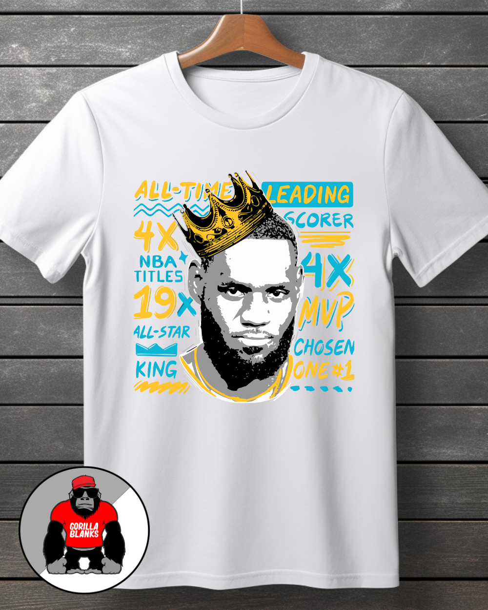 Ready to Press Transfer-Streetwear-King James