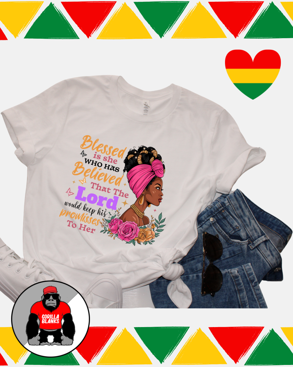 Ready to Press Transfer-Black History- Blessed is She