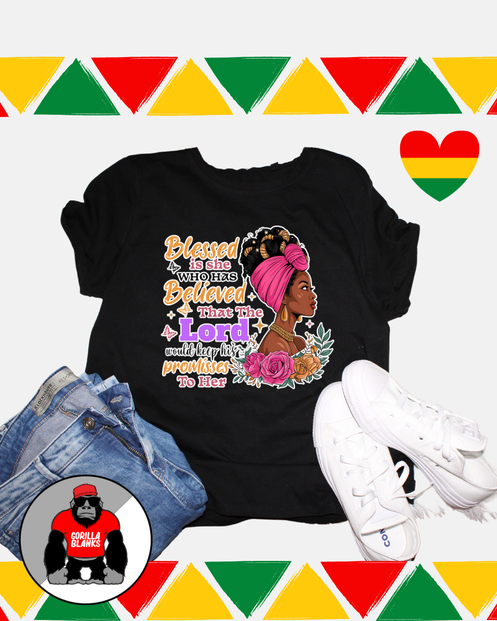 Ready to Press Transfer-Black History- Blessed is She