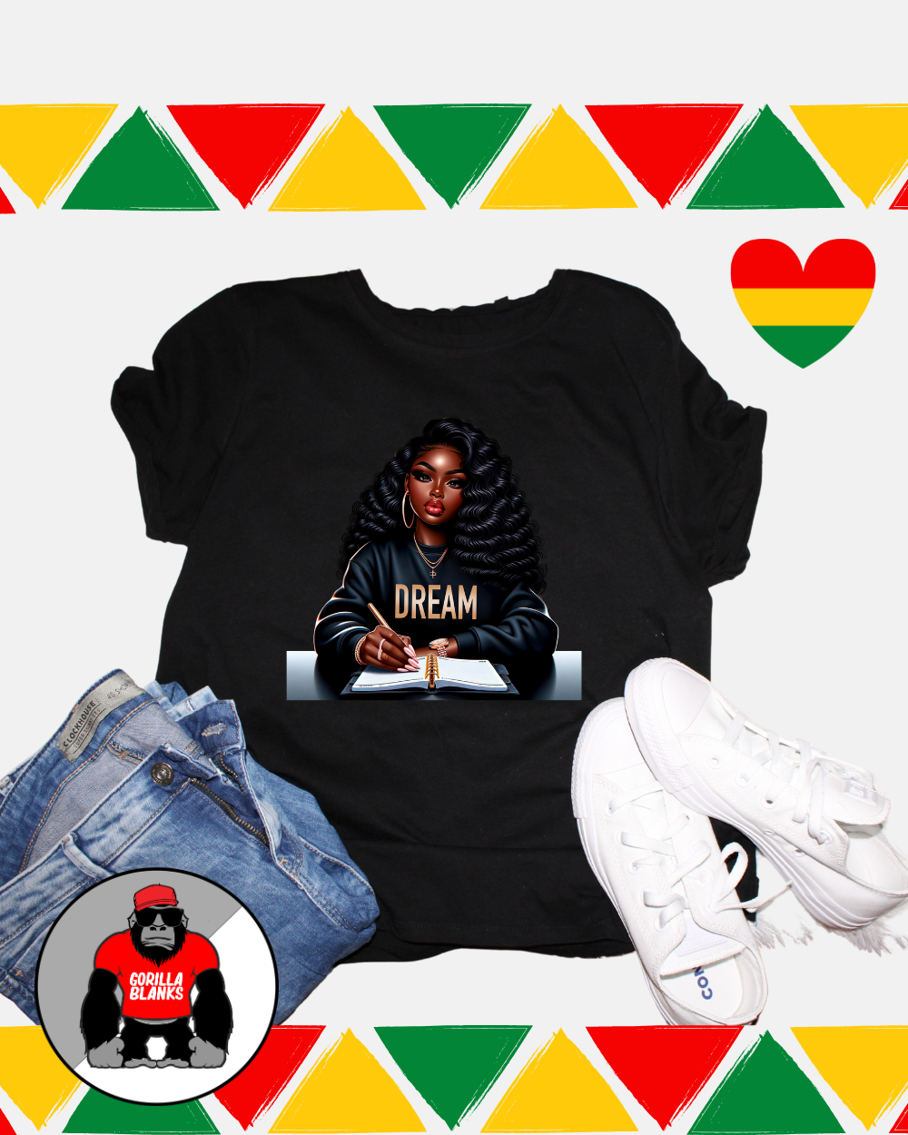 Ready to Press Transfer-Black History- Dream