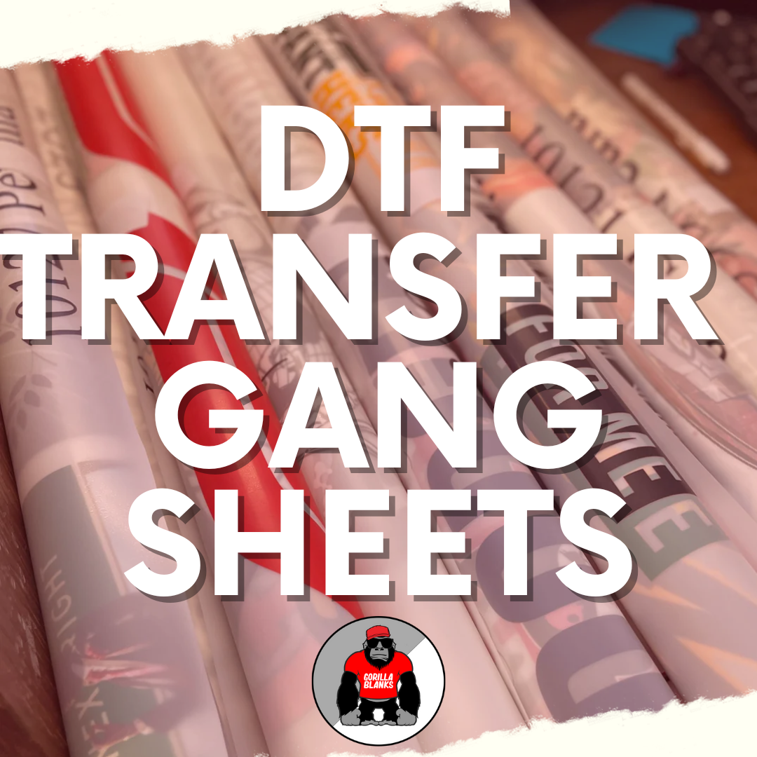 Gorilla Blanks DTF Transfer Gang Sheet- Gang Sheet builder