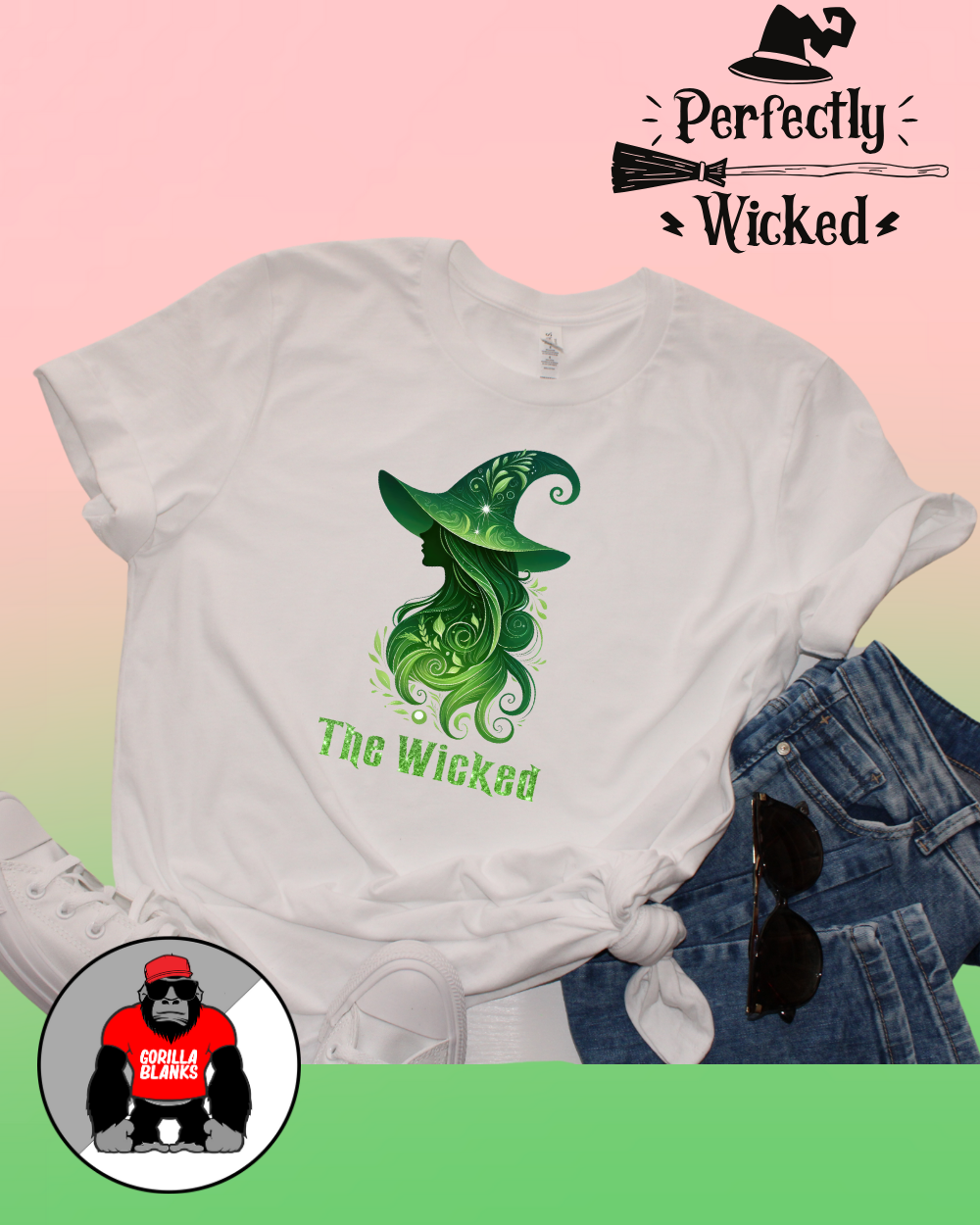 Ready to Press Transfer- Movies-Wicked -The Wicked- Green Witch