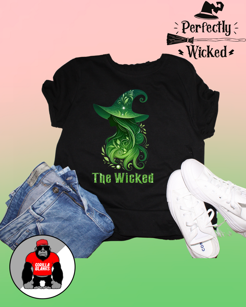 Ready to Press Transfer- Movies-Wicked -The Wicked- Green Witch