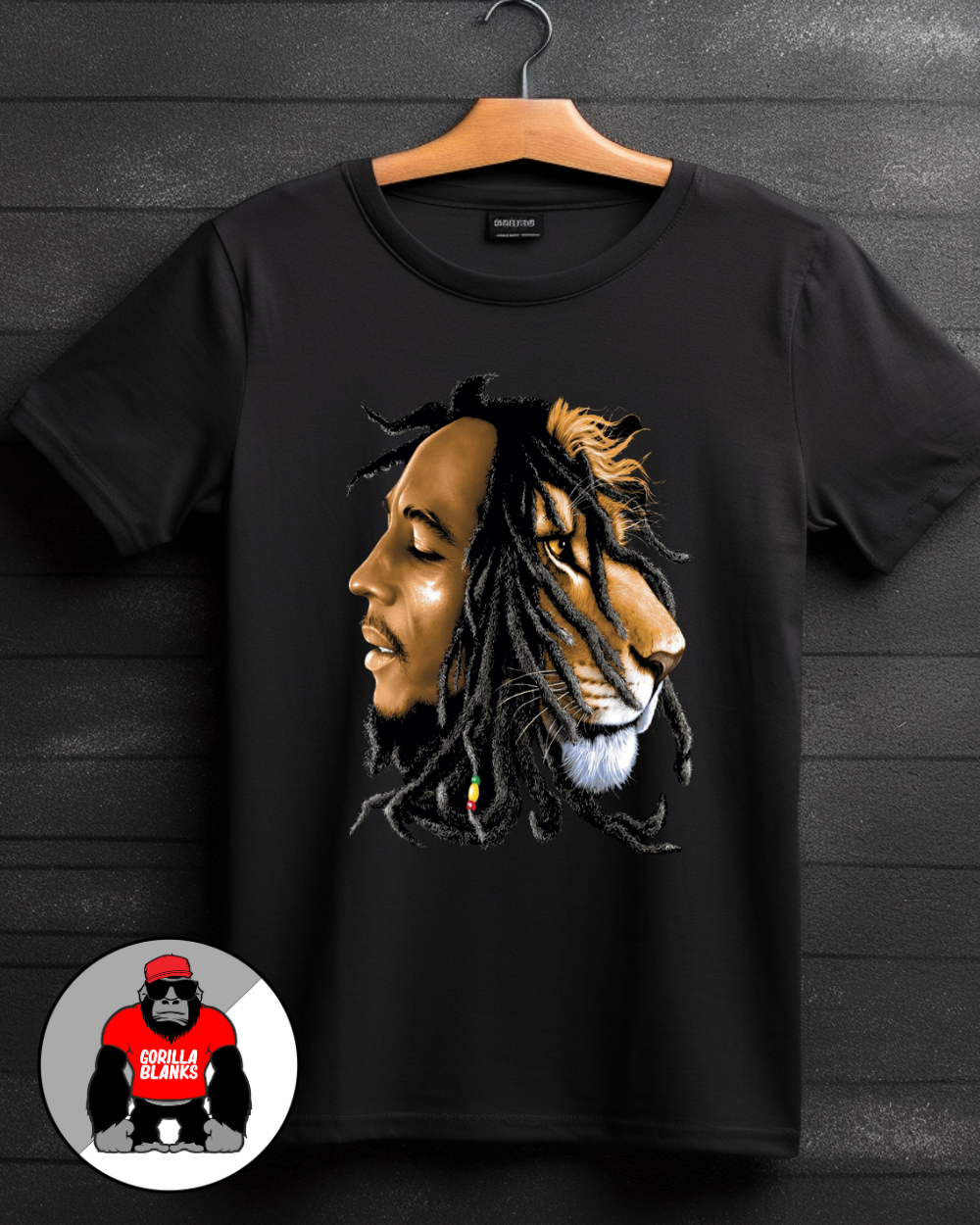 Ready to Press Transfer- Streetwear- Marley Lion