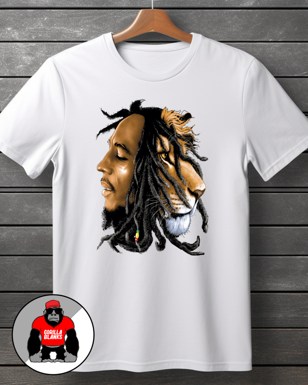 Ready to Press Transfer- Streetwear- Marley Lion