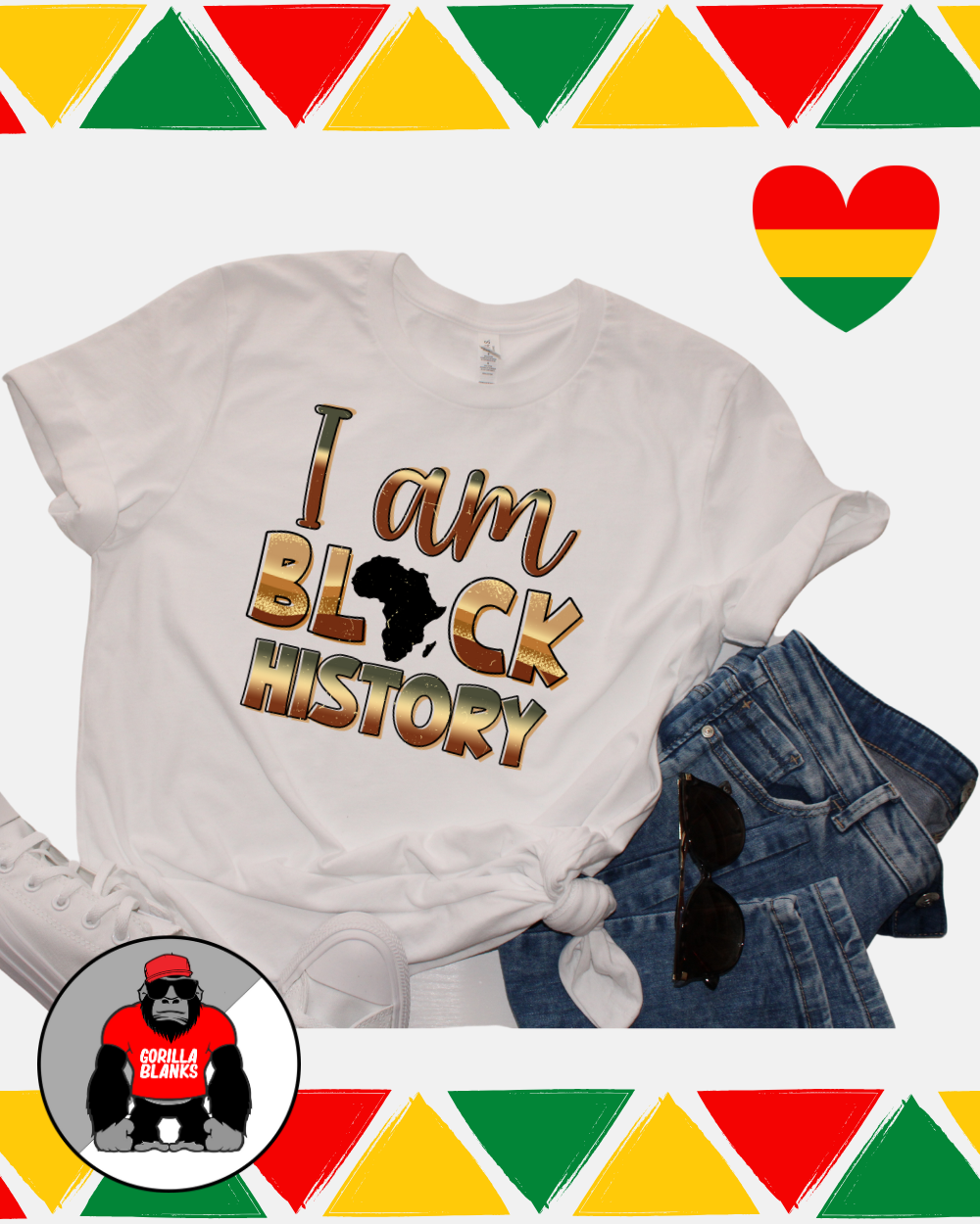 Ready to Press Transfer-Black History- I am Black History