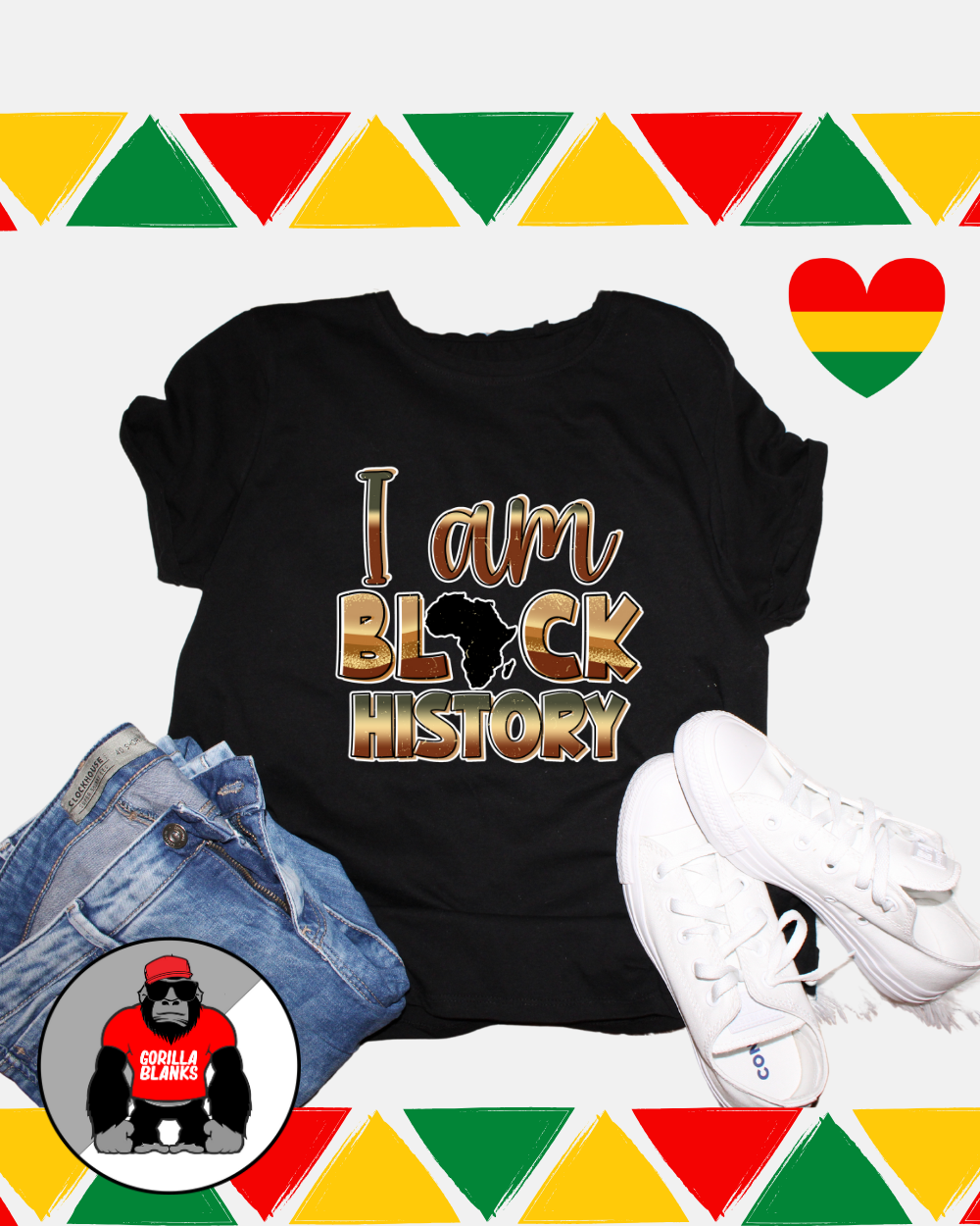 Ready to Press Transfer-Black History- I am Black History