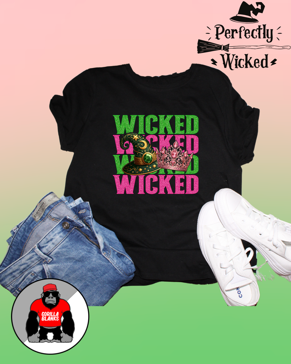 Ready to Press Transfer- Movies-Wicked -Wicked Wicked Wicked Hats