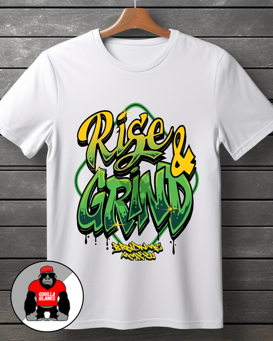 Ready to Press Transfer- Streetwear- Rise & Grind