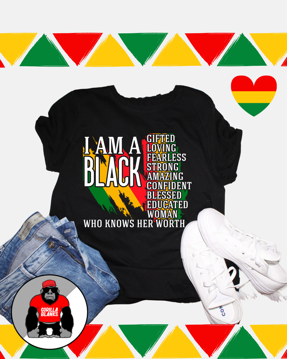 Ready to Press Transfer-Black History-I Am A...