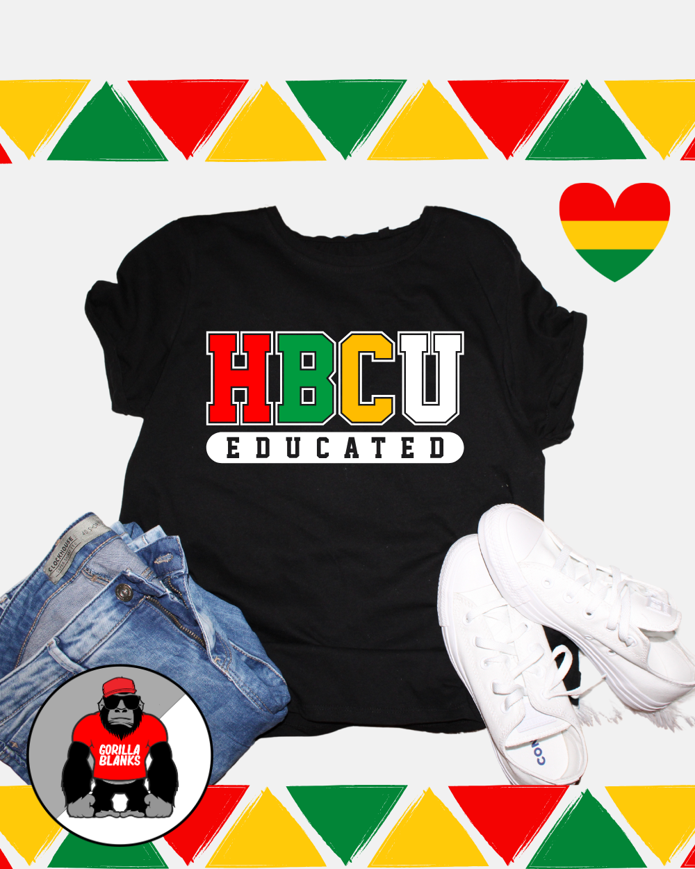 Ready to Press Transfer-Black History- HBCU Educated